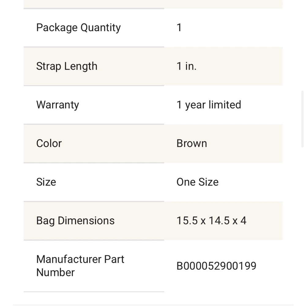 Brand new Carhartt Tan Canvas Tote - Picture 2 of 6